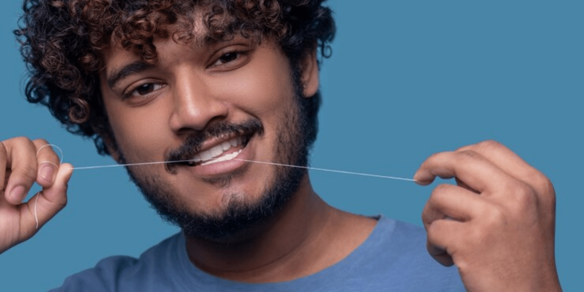 steps to floss your dental implants