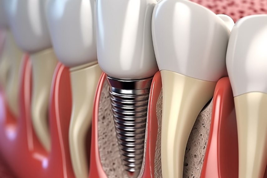 successful dental implant healing