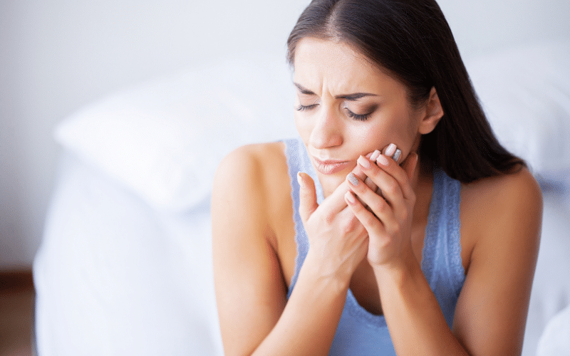 Tooth sensitivity after whitening