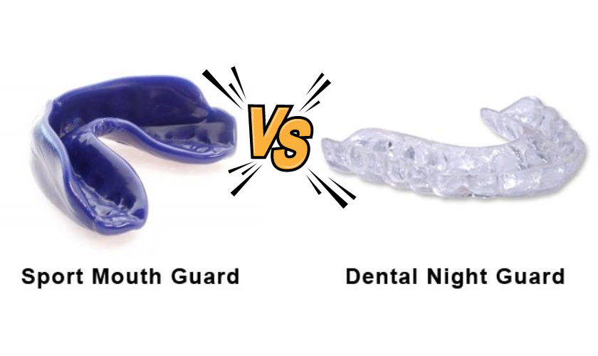 Mouth Guard and a Sports Guard